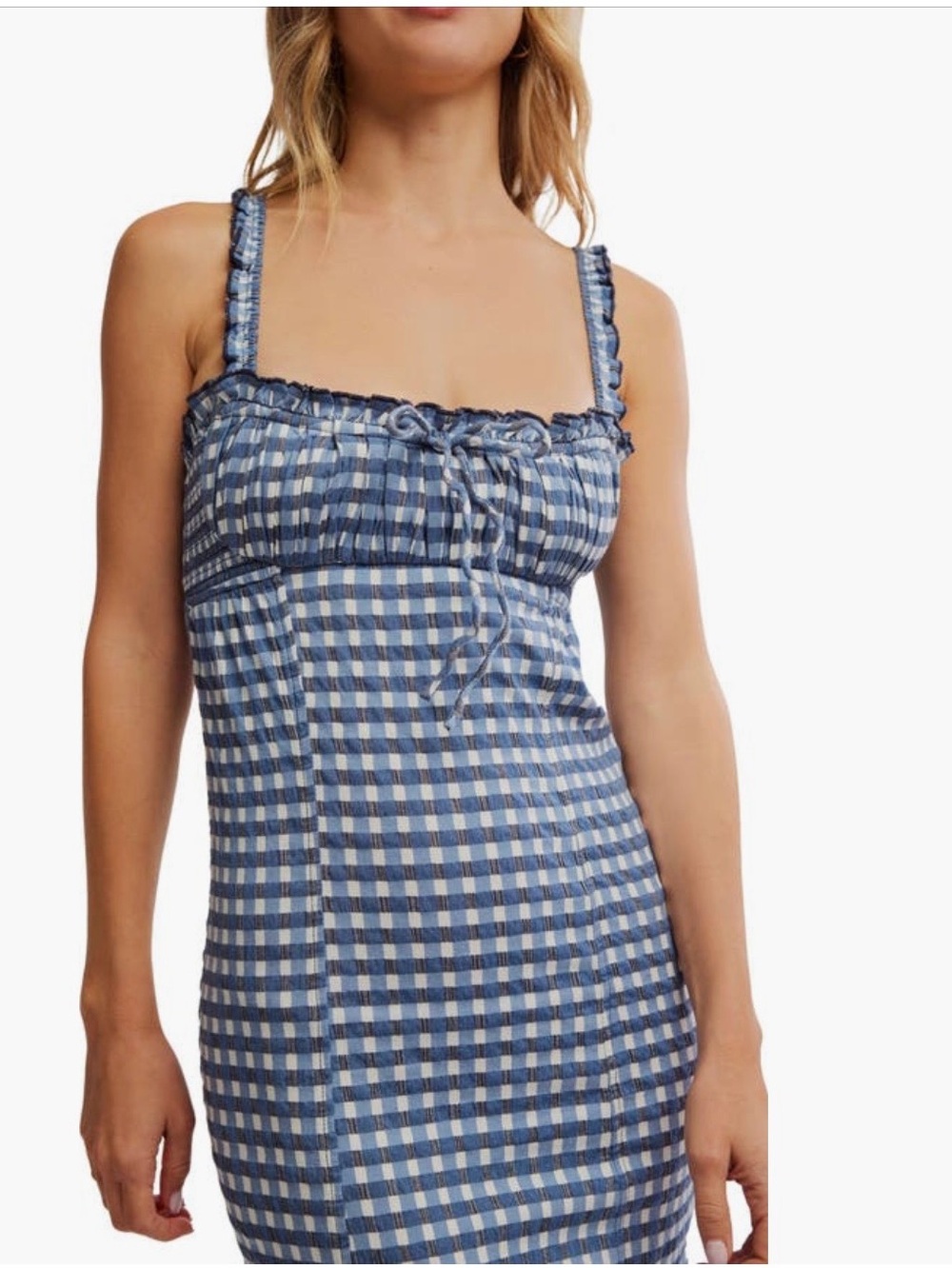 Free People Lucinda Plaid Midi Dress - Picture 5 of 10